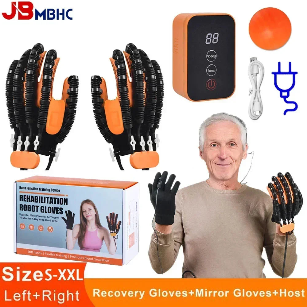 Gants de Rééducation Robotisés pour Main - Thérapie Hémiplégie et Récupération AVC
